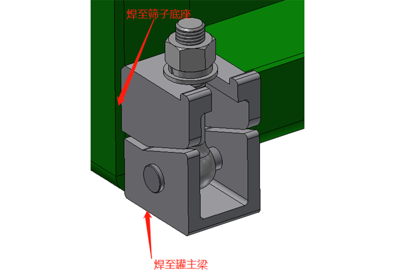 底座固定